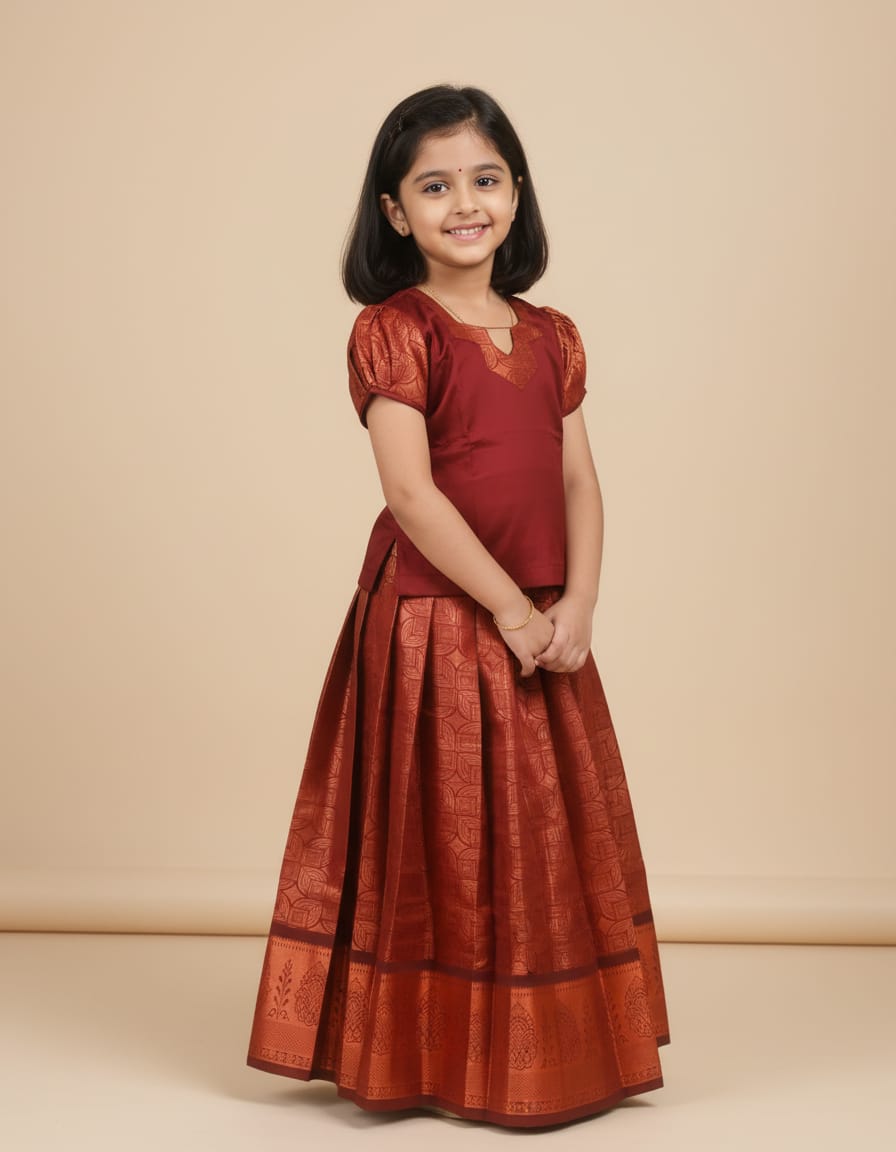 Pattupavada Blouse - MN13